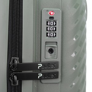 Paulter 2729-20 Expandable Βαλίτσα Καμπίνας 55cm Olive Πράσινη Είδη ταξιδιού