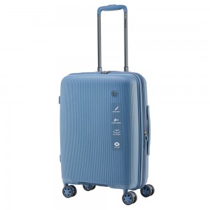 GUY LAROCHE 2891 Expandable Μεσαία Βαλίτσα 66cm Mosaic Μπλε Είδη ταξιδιού