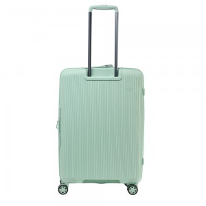 GUY LAROCHE 2893 Expandable Βαλίτσα Καμπίνας 55εκ Celaton Πράσινη Είδη ταξιδιού