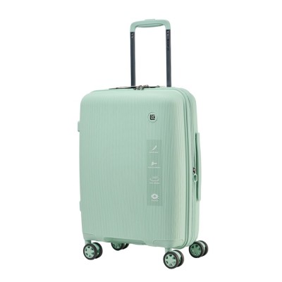 GUY LAROCHE 2893 Expandable Βαλίτσα Καμπίνας 55εκ Celaton Πράσινη