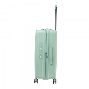 GUY LAROCHE 2893 Expandable Βαλίτσα Καμπίνας 55εκ Celaton Πράσινη Είδη ταξιδιού