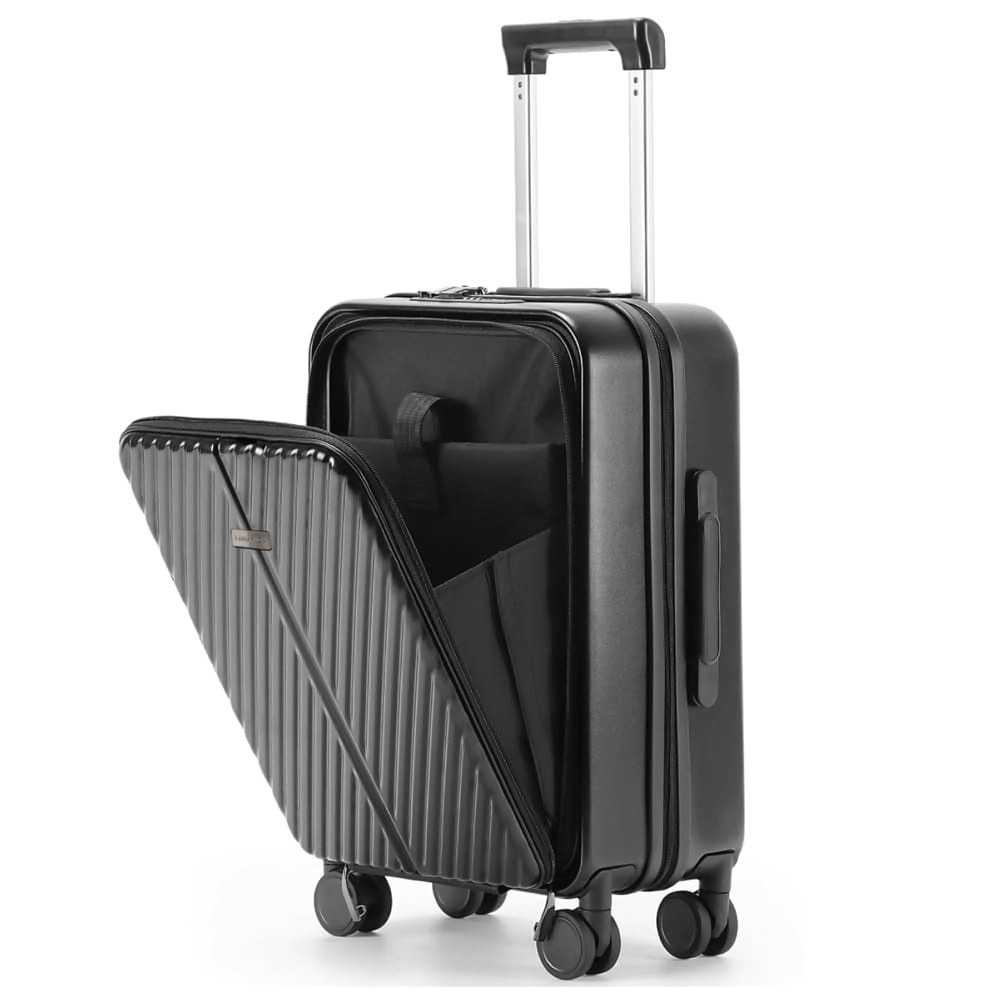 Nautica 2910 Βαλίτσα Ταξιδιού Καμπίνας 55εκ Μαύρη Είδη ταξιδιού