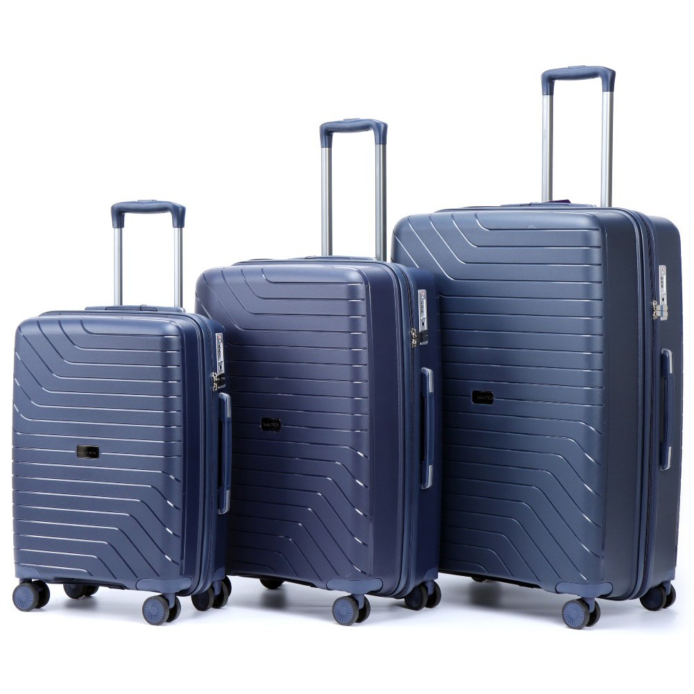Nautica 29141516  Σετ 3τμχ Βαλίτσες Ταξιδιού S/M/L Μπλε Travel Items