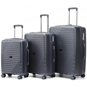 Nautica 29171819 Σετ 3τμχ Βαλίτσες Ταξιδιού S/M/L Γκρι Είδη ταξιδιού