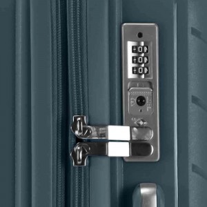 Nautica 2929 Βαλίτσα Ταξιδιού Καμπίνας 55εκ. Γκρι/GreyGreen Είδη ταξιδιού