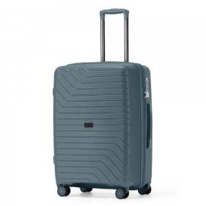 Nautica 2929 Βαλίτσα Ταξιδιού Καμπίνας 55εκ. Γκρι/GreyGreen Είδη ταξιδιού