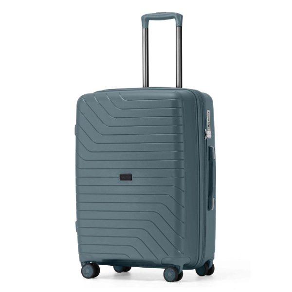 Nautica 2929 Βαλίτσα Ταξιδιού Καμπίνας 55εκ. Γκρι/GreyGreen