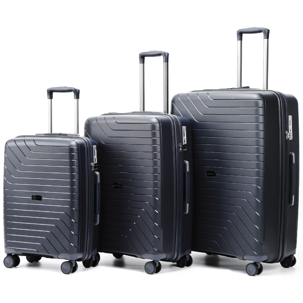 Nautica 29333437 Σετ 3τμχ Βαλίτσες Ταξιδιού S/M/L Expandable Μαύρο Travel Items