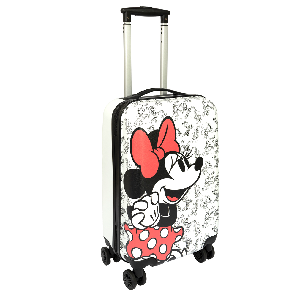 Disney 2952 Minnie Mouse Βαλίτσα Καμπίνας 55cm Λευκή