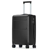 Nautica 2966 Βαλίτσα Ταξιδιού Καμπίνας 55εκ Μαύρη 1