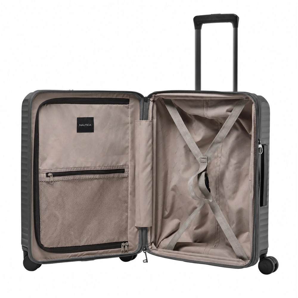 Nautica 2970 Expandable Μεσαία Βαλίτσα Ταξιδιού 65cm Γκρι Είδη ταξιδιού