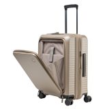 Nautica 2972 Expandable Βαλίτσα Καμπίνας 55cm Χρυσή 4