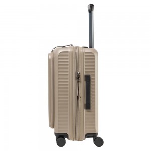 Nautica 2972 Expandable Cabin Suitcase 55cm Gold Travel Items