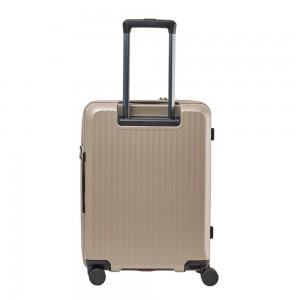 Nautica 2972 Expandable Cabin Suitcase 55cm Gold Travel Items