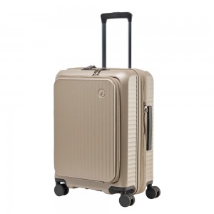 Nautica 29727374 Σετ 3τμχ Expandable Βαλίτσες Ταξιδιού S/M/L Χρυσές Είδη ταξιδιού