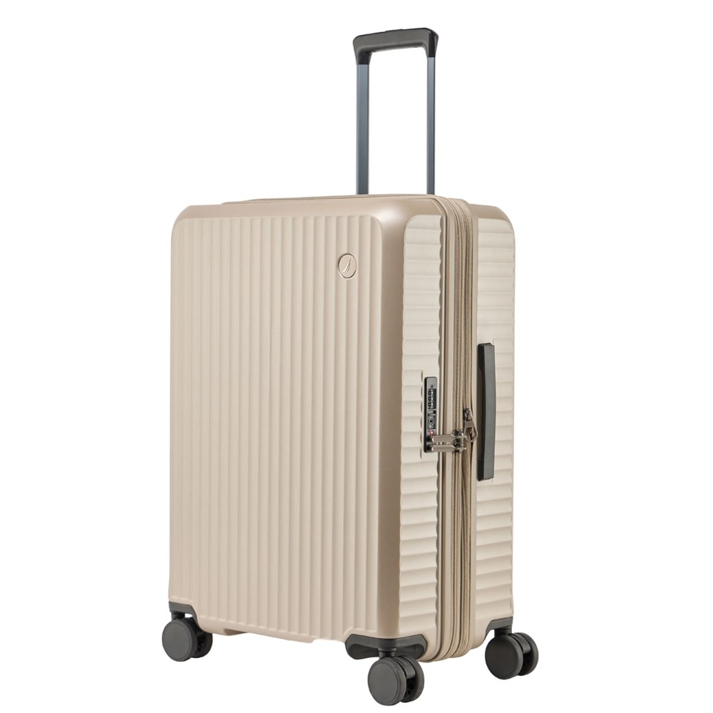 Nautica 2974 Expandable Large Travel Suitcase 74cm Gold Travel Items