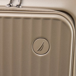 Nautica 29727374 Σετ 3τμχ Expandable Βαλίτσες Ταξιδιού S/M/L Χρυσές Είδη ταξιδιού
