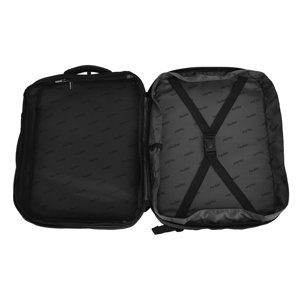Paulter 3054 Expandable Ταξιδιωτικό Σακίδιο Πλάτης Μαύρο Τσάντες