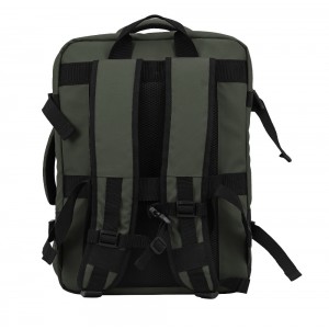 Paulter 3054 Expandable Ταξιδιωτικό Σακίδιο Πλάτης Πράσινο Τσάντες