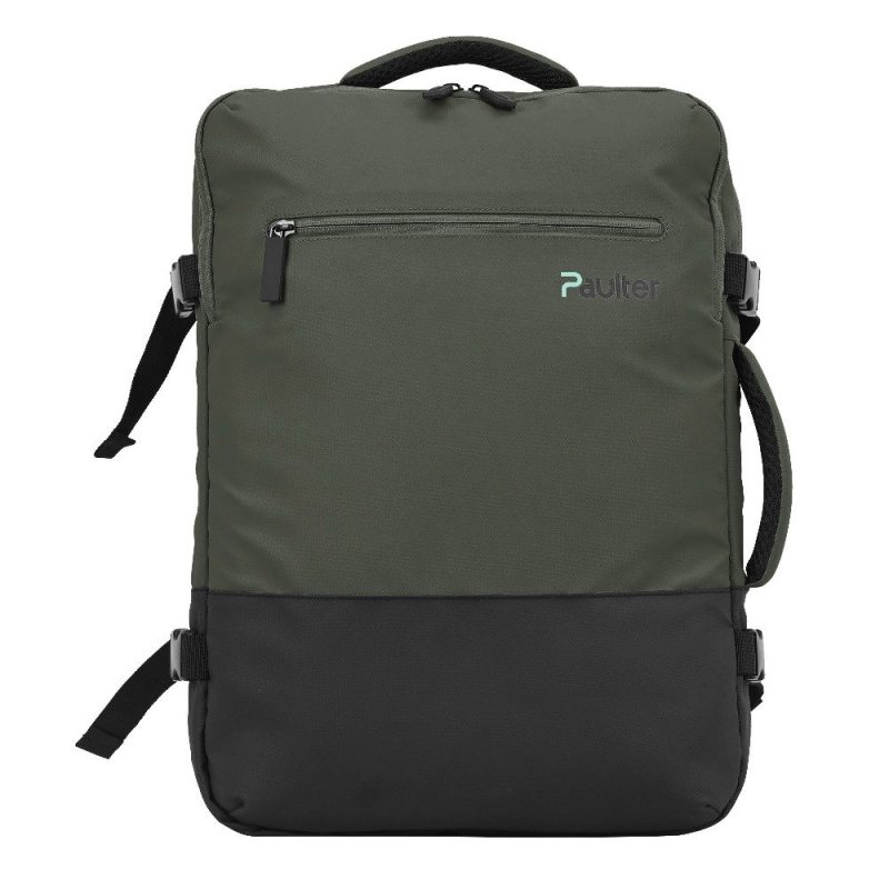 Paulter 3054 Expandable Ταξιδιωτικό Σακίδιο Πλάτης Πράσινο Paulter