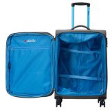 Dielle 30/60 Expandable Βαλίτσα Μεσαία 65cm Γκρι 7