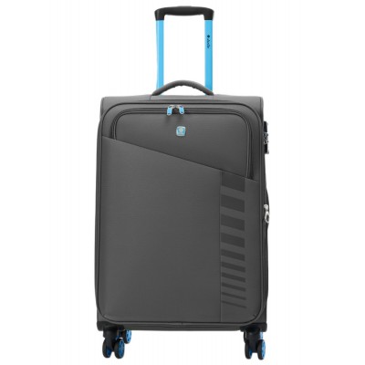 Dielle 30/60 Expandable Βαλίτσα Μεσαία 65cm Γκρι