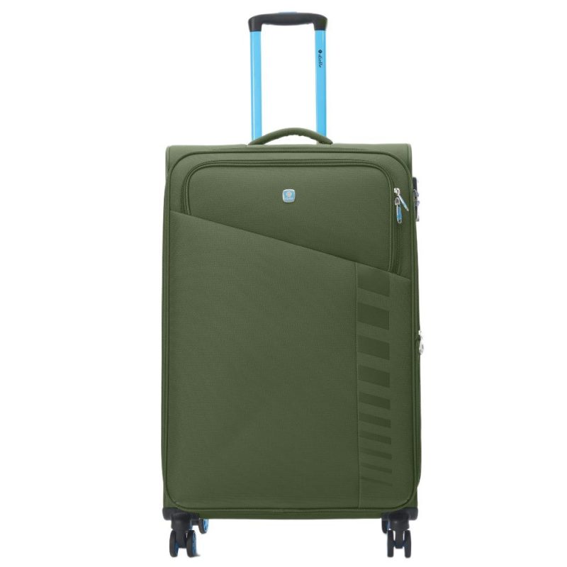 Dielle 30/70 Expandable Βαλίτσα Μεγάλη 79cm Πράσινη Dielle