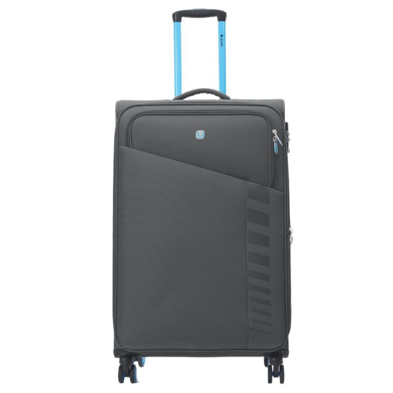 Dielle 30/70 Expandable Βαλίτσα Μεγάλη 79cm Γκρι Dielle