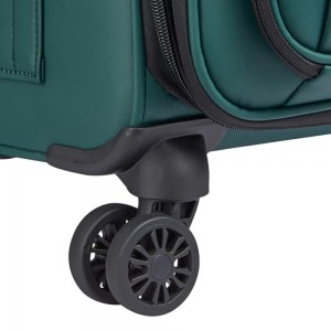 Delsey 342180303 Dita Expandable Slim Βαλίτσα Καμπίνας 55cm Πράσινη Είδη ταξιδιού