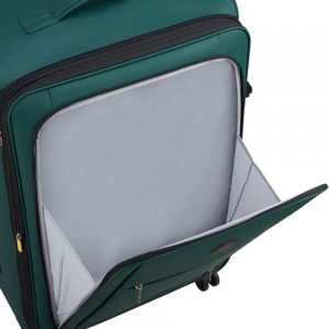 Delsey 342182103 Dita Expandable Βαλίτσα Μεγάλη 79cm Πράσινη Είδη ταξιδιού