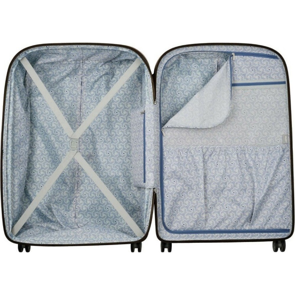 Delsey Clavel Μεγάλη Βαλίτσα 82.5cm 384583000 Μαύρη