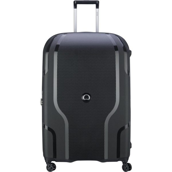 Delsey Clavel Μεγάλη Βαλίτσα 82.5cm 384583000 Μαύρη