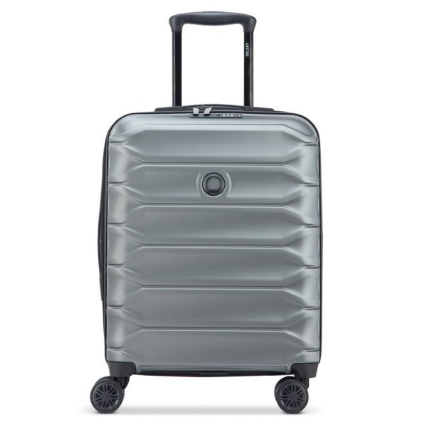 Delsey 386780301 METEOR Expandable Βαλίτσα Καμπίνας 55cm Γκρι Graphite