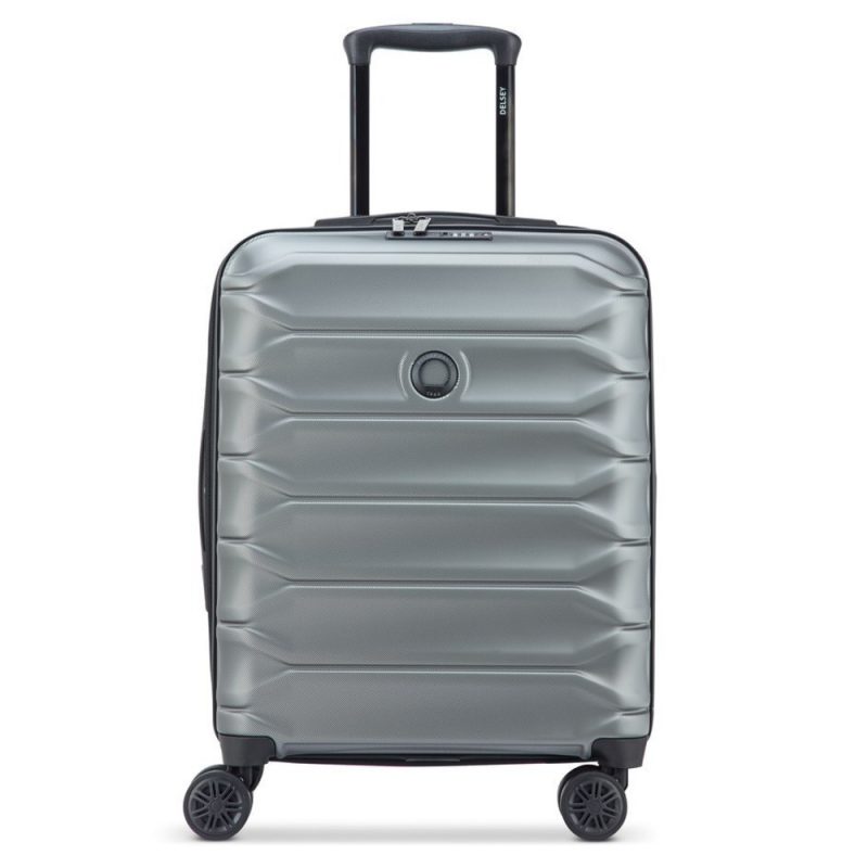 Delsey 386780301 METEOR Expandable Βαλίτσα Καμπίνας 55cm Γκρι Graphite Delsey