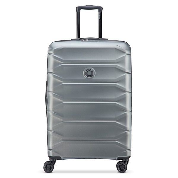 Delsey 386782101 METEOR Expandable Βαλίτσα Μεγάλη 78cm Γκρι Graphite