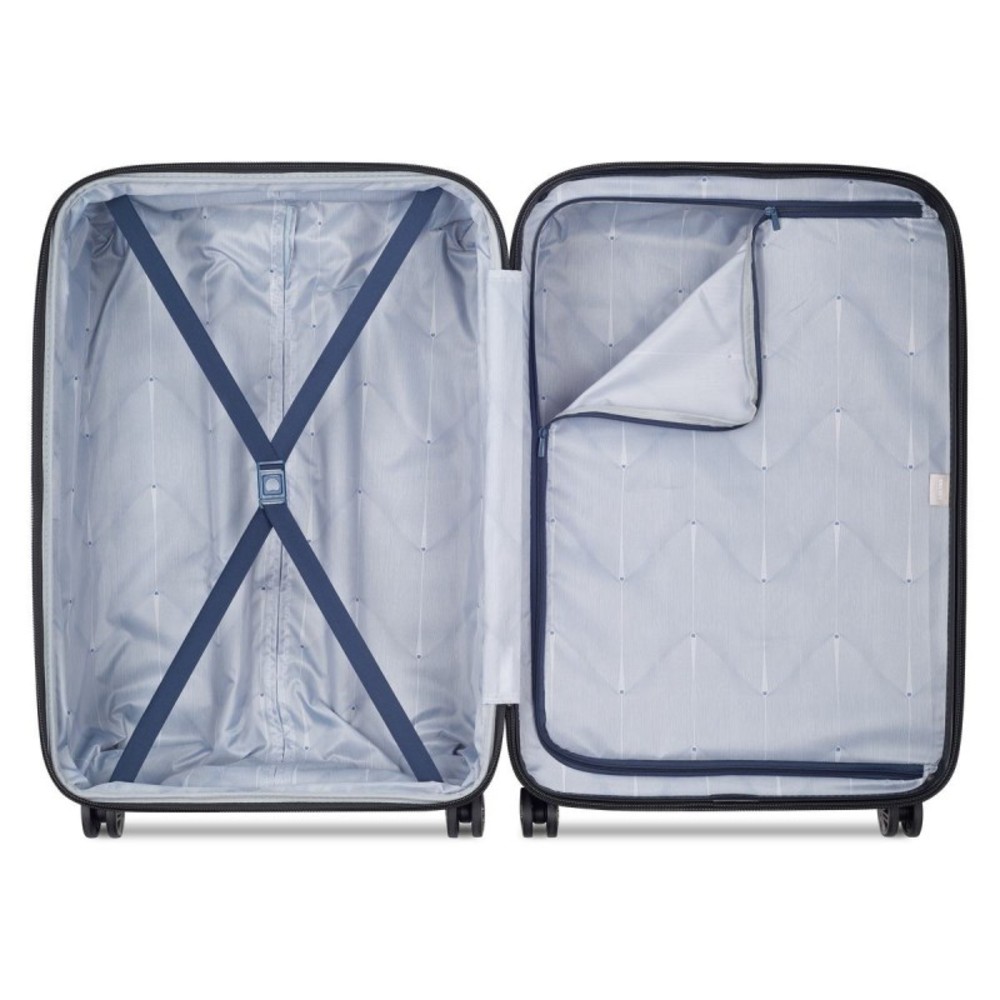 Delsey 386981012E9 METEOR Expandable Βαλίτσα Μεσαία 68cm Μπλε Είδη ταξιδιού