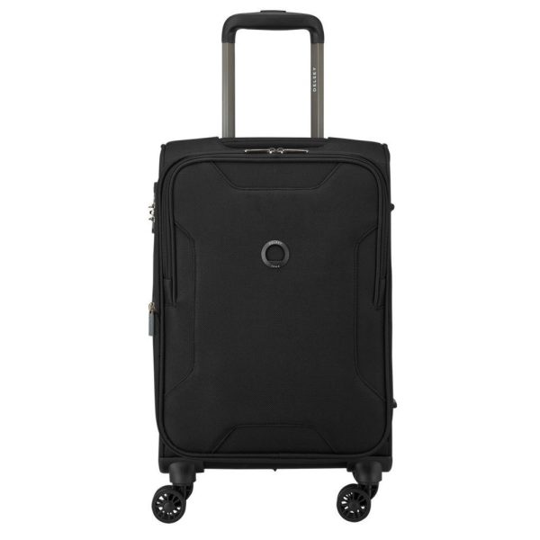 Delsey 399680000 Xtrem Βαλίτσα Καμπίνας Expandable 55cm Xtrem Μαύρη