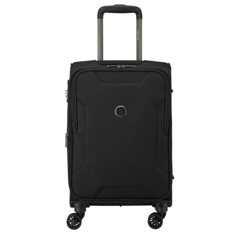 Delsey 399680000 Xtrem Βαλίτσα Καμπίνας Expandable 55cm Xtrem Μαύρη Delsey