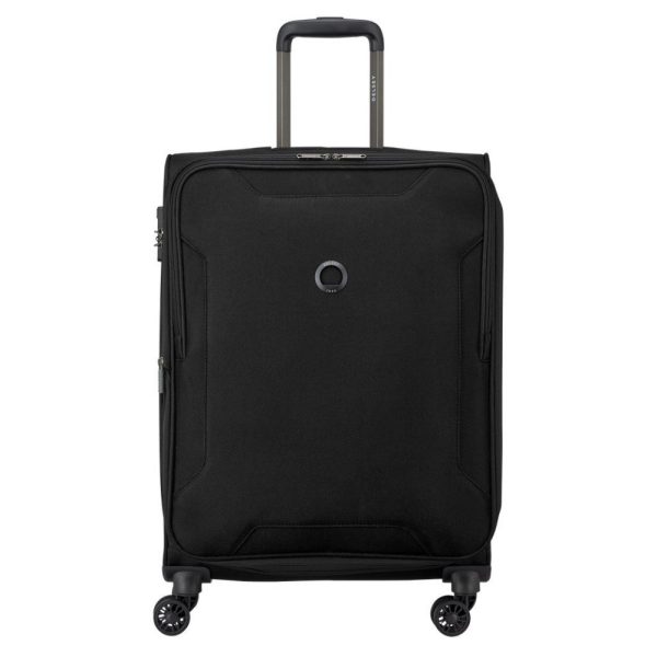 Delsey 399681000 Xtrem Βαλίτσα Μεσαία Expandable 66cm Μαύρη