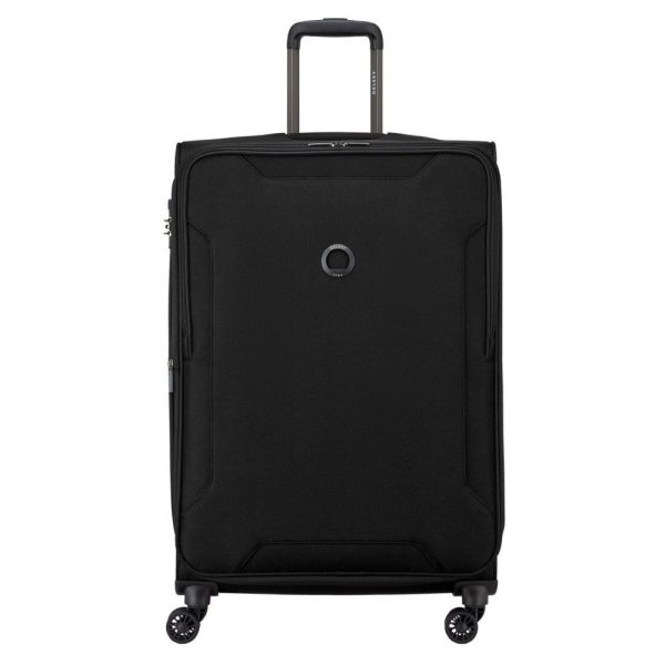 Delsey 399682100 Xtrem Βαλίτσα Μεγάλη Expandable 76cm Μαύρη