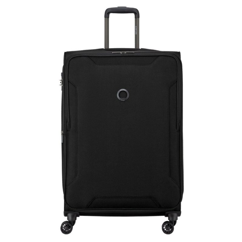Delsey 399682100 Xtrem Βαλίτσα Μεγάλη Expandable 76cm Μαύρη Delsey
