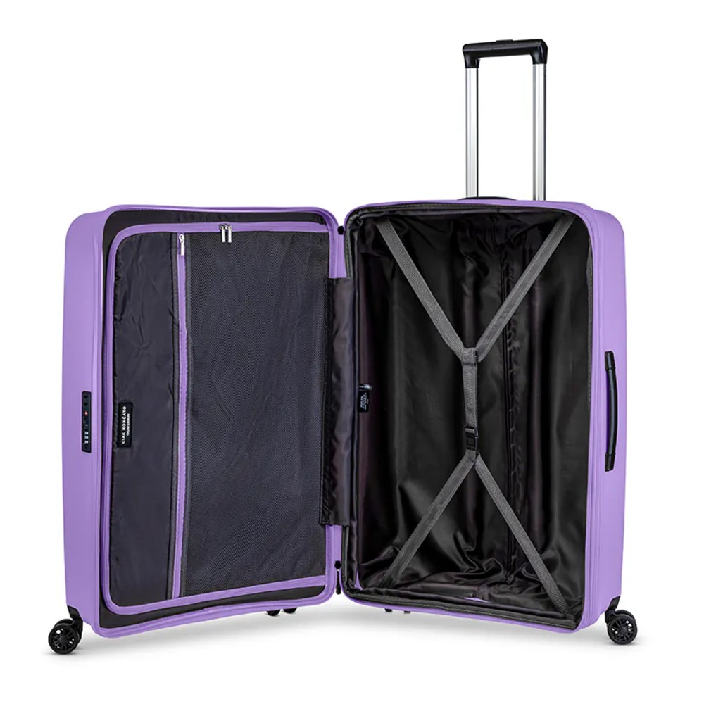 CIAK RONCATO 42.91.01.34 PASSENGER Expandable Μεγάλη Βαλίτσα 75cm Λιλά Είδη ταξιδιού