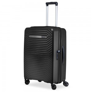 CIAK RONCATO 42.91.04.01 PASSENGER Expandable Βαλίτσα Καμπίνας 55εκ Μαύρη Είδη ταξιδιού