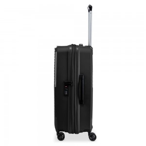 CIAK RONCATO 42.91.04.01 PASSENGER Expandable Βαλίτσα Καμπίνας 55εκ Μαύρη Είδη ταξιδιού
