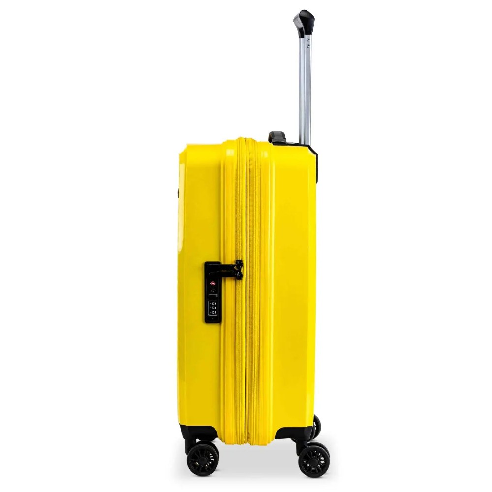 CIAK RONCATO 42.91.04.04 PASSENGER Expandable Βαλίτσα Καμπίνας 55εκ Κίτρινη Είδη ταξιδιού