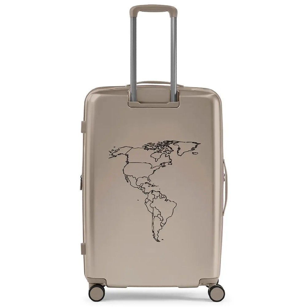 CIAK RONCATO 42.97.01.30 TO DO III Expandable Μεγάλη Βαλίτσα 74cm Titanium Είδη ταξιδιού