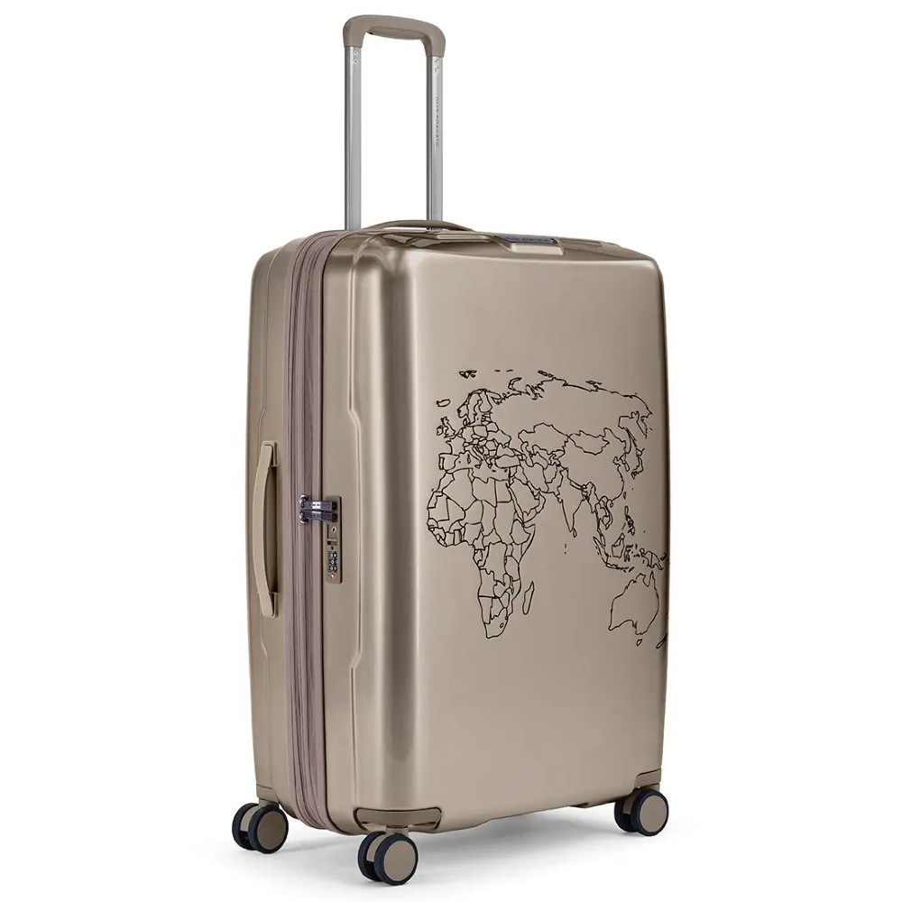 CIAK RONCATO 42.97.01.30 TO DO III Expandable Μεγάλη Βαλίτσα 74cm Titanium Είδη ταξιδιού