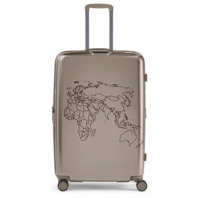 CIAK RONCATO 42.97.01.30 TO DO III Expandable Μεγάλη Βαλίτσα 74cm Titanium