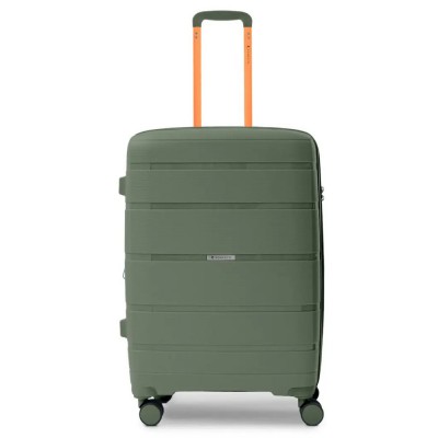 RONCATO 46.130.01.54 AVIATOR Expandable Μεγάλη Βαλίτσα 75cm Πράσινη
