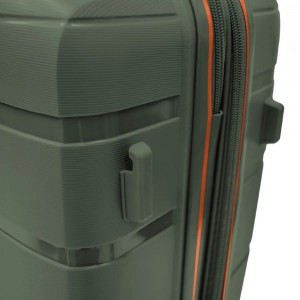 RONCATO 46.130.01.54 AVIATOR Expandable Μεγάλη Βαλίτσα 75cm Πράσινη Είδη ταξιδιού